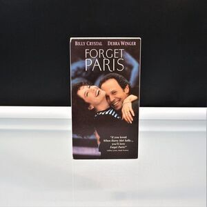 Forget Paris VHS Tape 1995 Comedy Billy Crystal Debra Winger